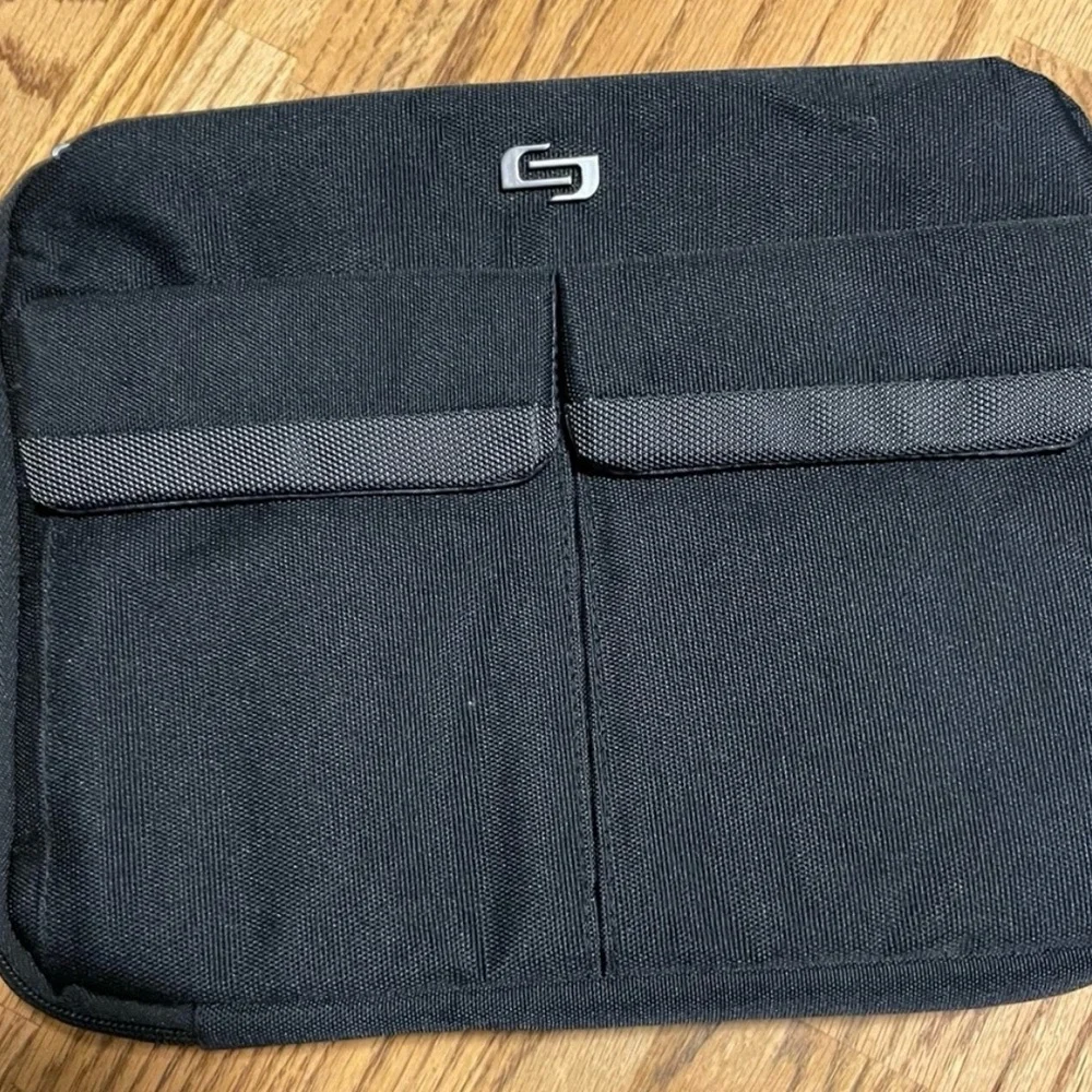 Set of 3 Black Laptop Bag Set